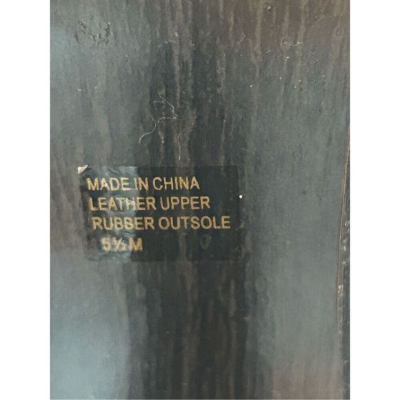 Michael Kors Kincaid Slouch boots leather suede 5.5 platform high heels black EU - Picture 5 of 9